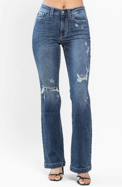 Stella Midrise Distressed Bootcut Judy Blue Jeans – Hometown Honey