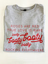 Roses Are Red True Love Is Rare Graphic Tee |  Tshirt Bar