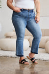 Judy Blue Full Size Release Hem Cropped Bootcut Jeans ONLINE EXCLUSIVE