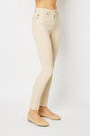 Judy Blue Full Size Garment Dyed Tummy Control Skinny Jeans ONLINE EXCLUSIVE