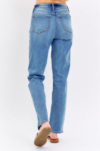 Judy Blue Full Size High Waist Straight Jeans ONLINE EXCLUSIVE