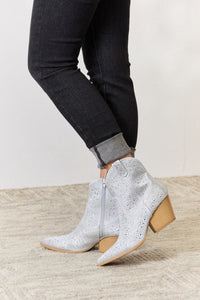 East Lion Corp Rhinestone Ankle Cowboy Boots ONLINE EXCLUSIVE