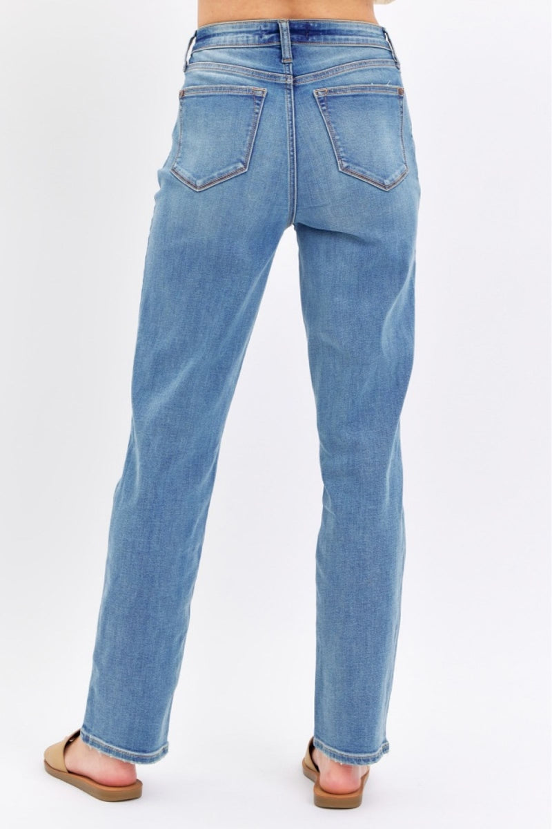 Judy Blue Full Size High Waist Straight Jeans ONLINE EXCLUSIVE