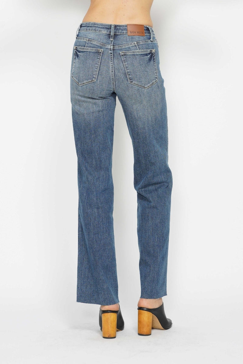 Judy Blue Tummy Control Straight Jeans ONLINE EXCLUSIVE