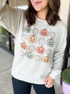 Pumpkins & Flowers Sweatshirt Graphic Tee