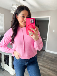 Lover Girl Pink Sweater Top