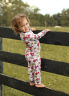 Clucking Around The Farm Two Piece Bamboo Pajamas