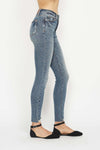 Judy Blue Tummy Control Vintage Wash Hem Destroy Skinny Jeans ONLINE EXCLUSIVE