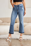 Judy Blue Full Size Release Hem Cropped Bootcut Jeans ONLINE EXCLUSIVE