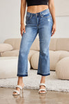 Judy Blue Full Size Release Hem Cropped Bootcut Jeans ONLINE EXCLUSIVE