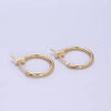 14K Gold Filled 14mm Minimalist Hoop Earring