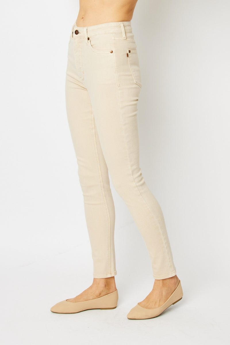 Judy Blue Full Size Garment Dyed Tummy Control Skinny Jeans ONLINE EXCLUSIVE