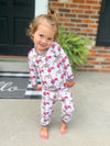 Clucking Around The Farm Two Piece Bamboo Pajamas