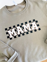 Mama Checker Crewneck Sweatshirt