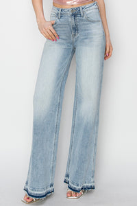 Risen High Rise Wide Leg Jeans ONLINE EXCLUSIVE