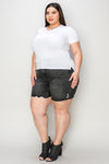 Judy Blue Full Size High Waist Tummy Control Denim Shorts ONLINE EXCLUSIVE