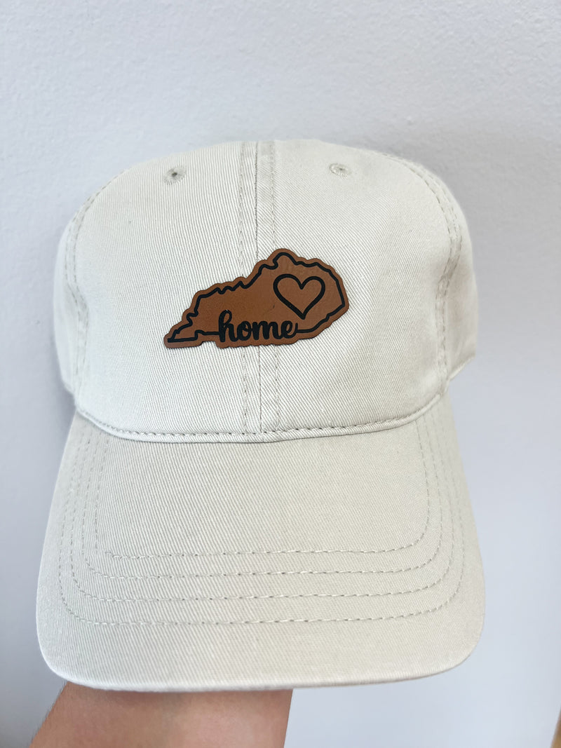 Kentucky Home Beige Baseball Hat