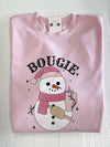 Bougie Snowman Sweatshirt Graphic Tee | Build Your Own Tshirt Bar