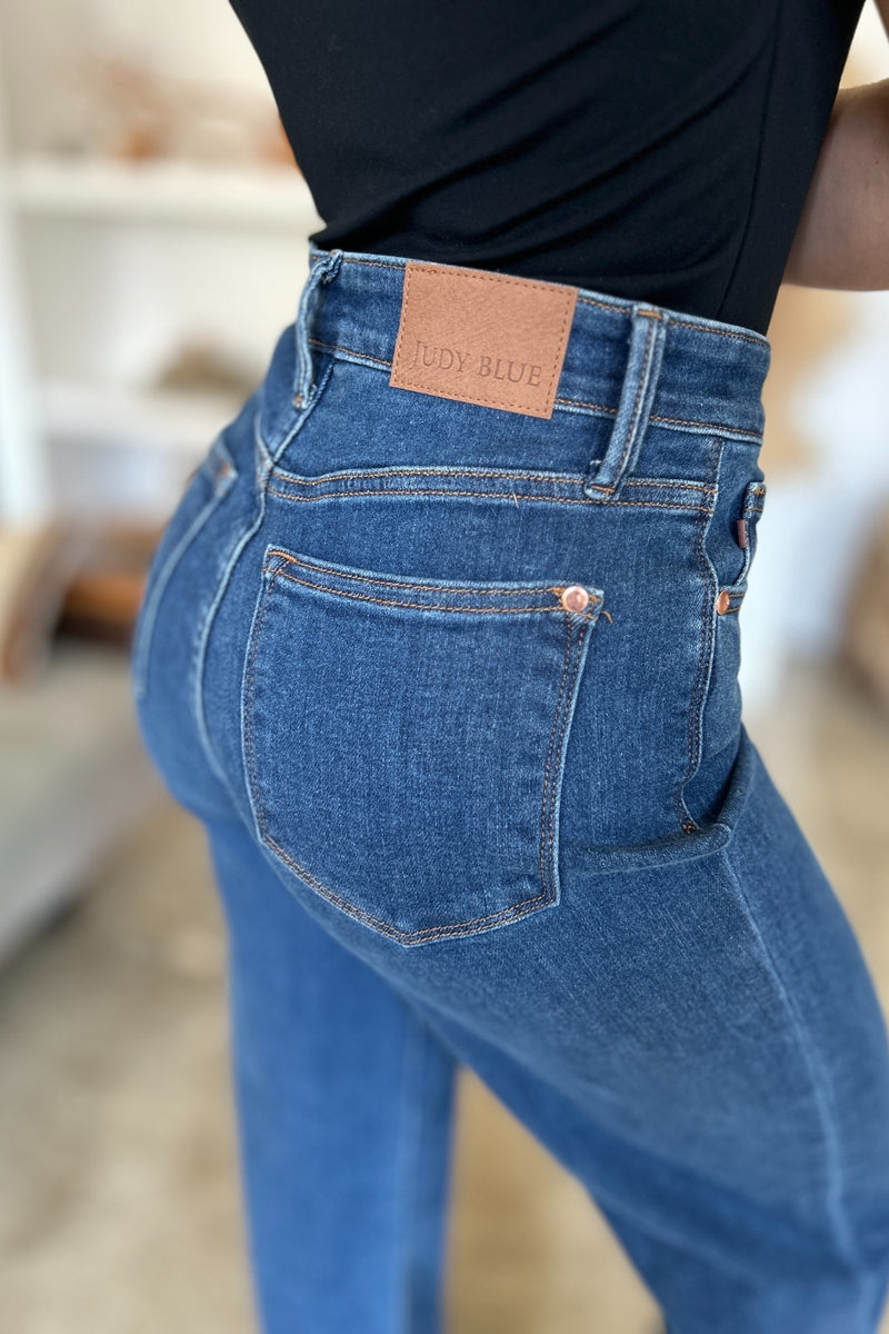 Judy Blue High Rise Straight Jeans ONLINE EXCLUSIVE