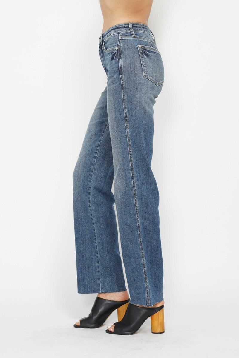 Judy Blue Tummy Control Straight Jeans ONLINE EXCLUSIVE