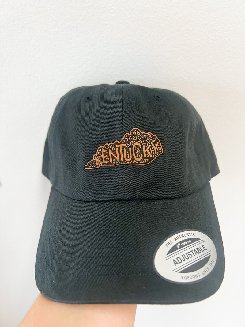 Kentucky State Black Baseball Hat