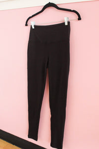 Famous Black Buttery Soft Wide Waistband Leggings