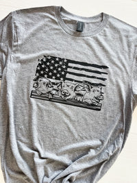 Pigs USA Graphic Tee | Build Your Own Tshirt Bar