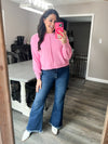 Lover Girl Pink Sweater Top