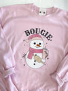 Bougie Snowman Sweatshirt Graphic Tee | Build Your Own Tshirt Bar