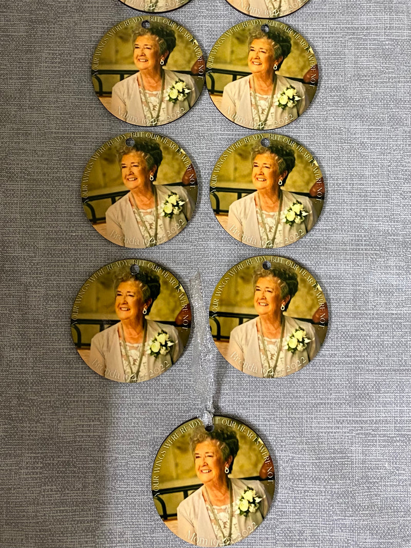 Custom Photo Ornament