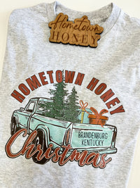 Hometown Honey Christmas Graphic Tee | Build Your Own Tshirt Bar