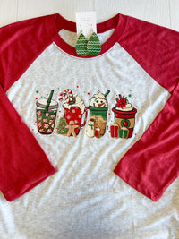 Christmas Latte Graphic Tee | Build Your Own Thirt Bar