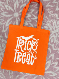 Glow In The Dark Trick Or Treat Tote \