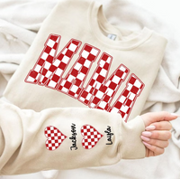 Mama Checkers Custom Graphic Tee | Tshirt Bar