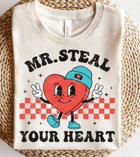 Mr. Steal Your Heart Kids Graphic Tee | Tshirt Bar