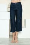 Judy Blue Full Size Side Seam Braid Detail Crop Wide Leg Jeans ONLINE EXCLUSIVE