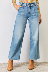 Kancan High Waist Wide Leg Jeans ONLINE EXCLUSIVE