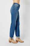 Judy Blue Full Size High Waist Front Seam Detail Straight Jeans ONLINE EXCLUSIVE