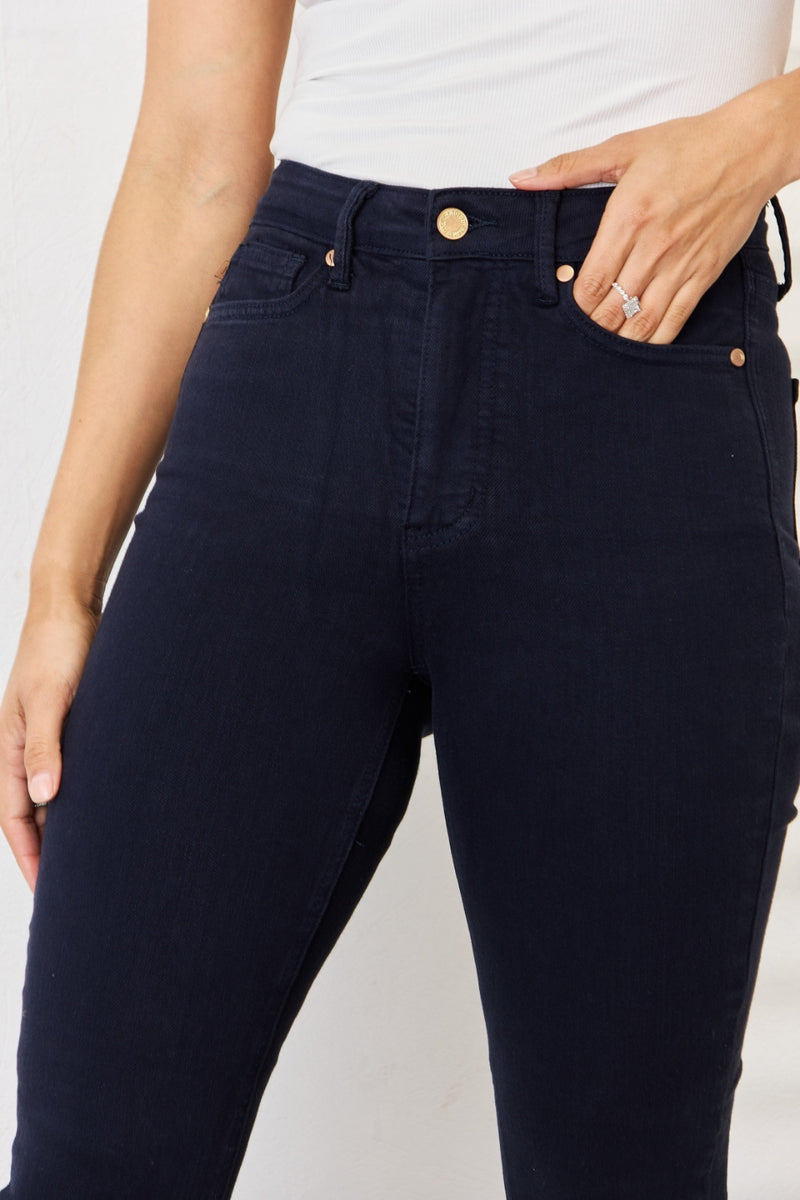 Judy Blue Full Size Garment Dyed Tummy Control Skinny Jeans ONLINE EXCLUSIVE