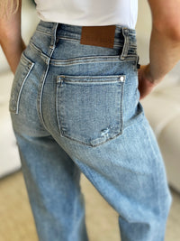 Judy Blue Full Size High Waist Straight Jeans ONLINE EXCLUSIVE