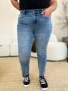 Judy Blue Full Size Mid Rise Rigid Magic Release Hem Jeans ONLINE EXCLUSIVE